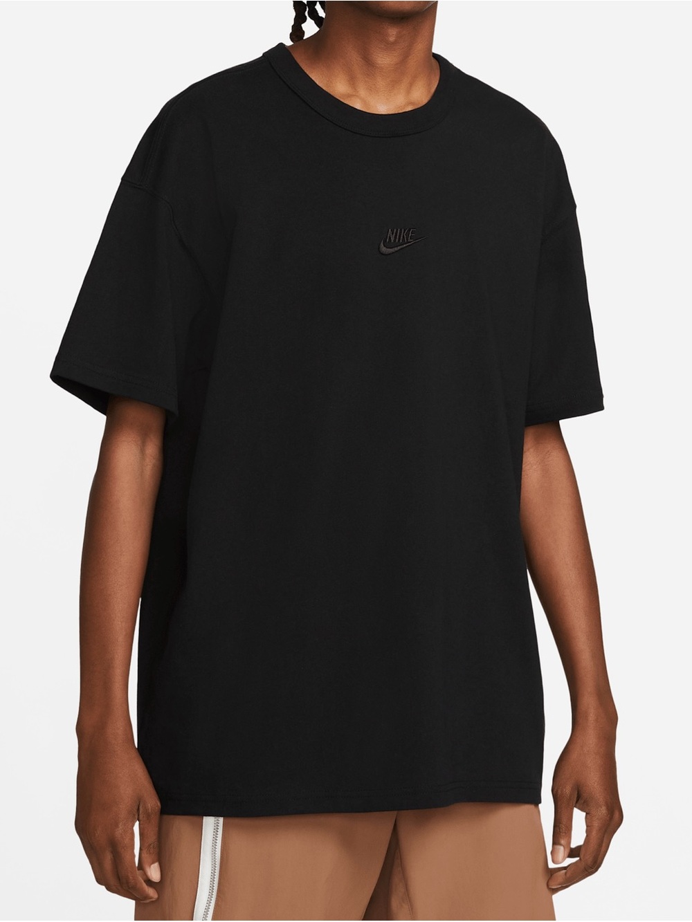 Nike Sportswear Premium Essentials Men's T-Shirt DO7392-010 Black Size L